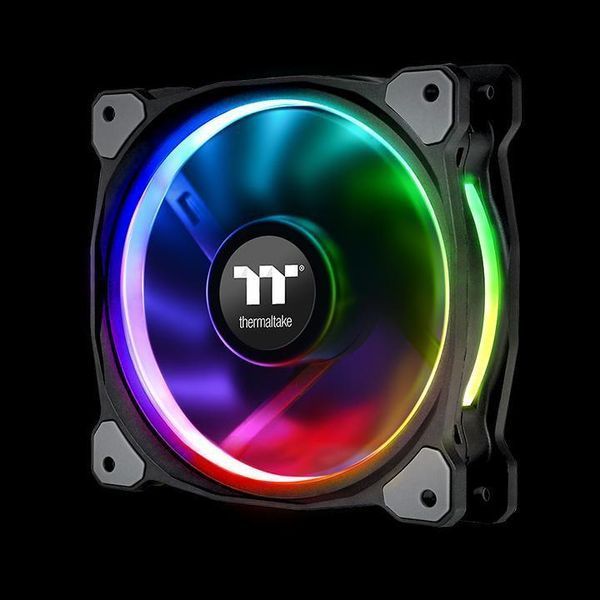 Вентилятор Thermaltake Riing Plus 12 RGB Radiator Fan TT Premium Edition 3-Fan Pack (CL-F053-PL12SW-A) 332652 фото