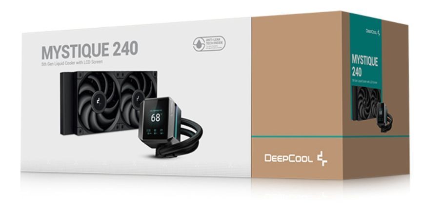 Водяное охлаждение Deepcool Mystique 240 Black (R-LX550-BKDSNC-G-1) 510110ua фото