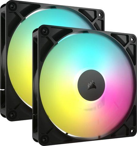Вентилятор Corsair RS140 PWM ARGB Black 2-pack (CO-9050183-WW) 550264 фото