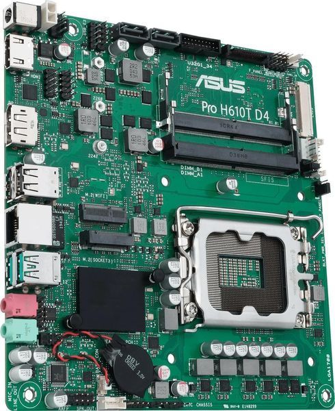 Материнська плата Asus Pro H610T D4-CSM 474034 фото