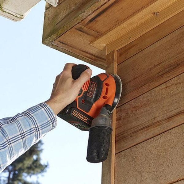 Вібраційна шліфмашина Black+Decker BDCROS18N 530770 фото