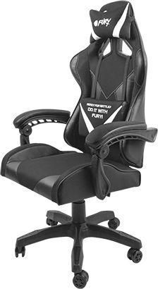 Комп'ютерне крісло для геймера Fury Avenger L Black/White (NFF-1711) 320338 фото