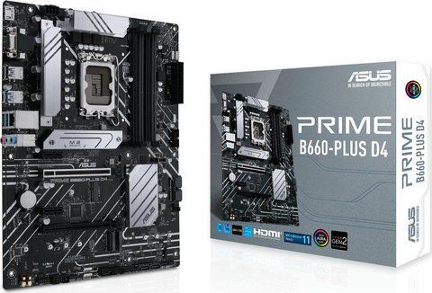 Материнська плата Asus Prime B660-PLUS D4 (90MB18X0-M1EAY0) 358692 фото