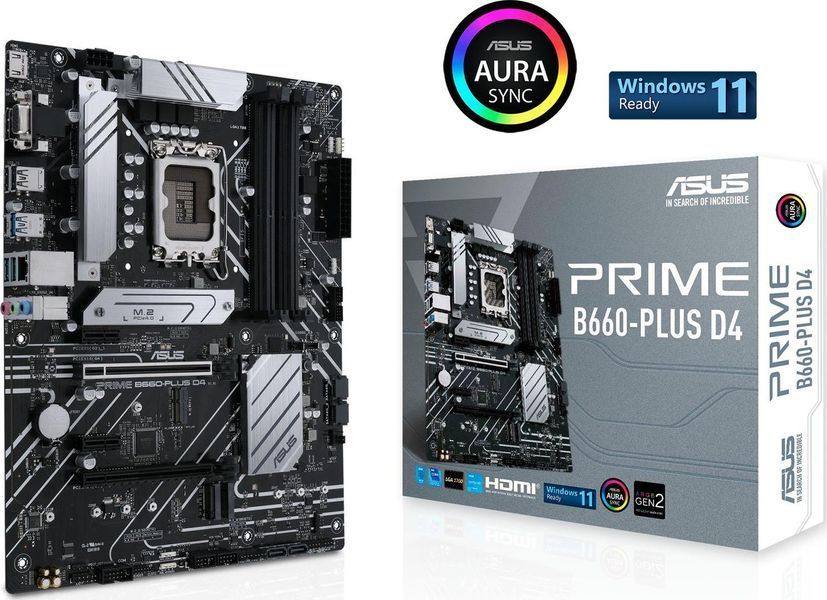 Материнская плата Asus Prime B660-PLUS D4 (90MB18X0-M1EAY0) 358692 фото