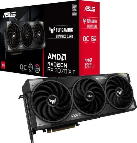 Видеокарта Asus TUF-RX9070XT-O16G-GAMING 590638 фото