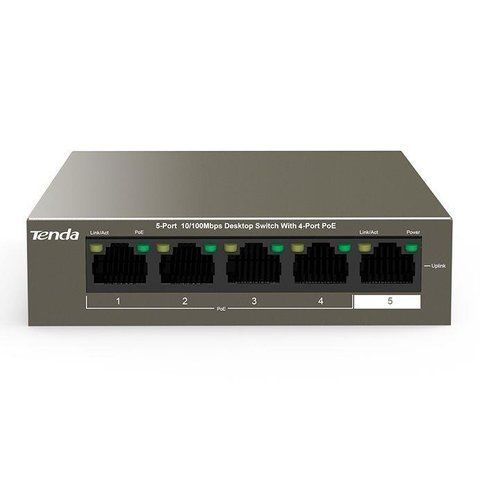 Комутатор некерований Tenda TEF1105P-4-63W 503677ua фото