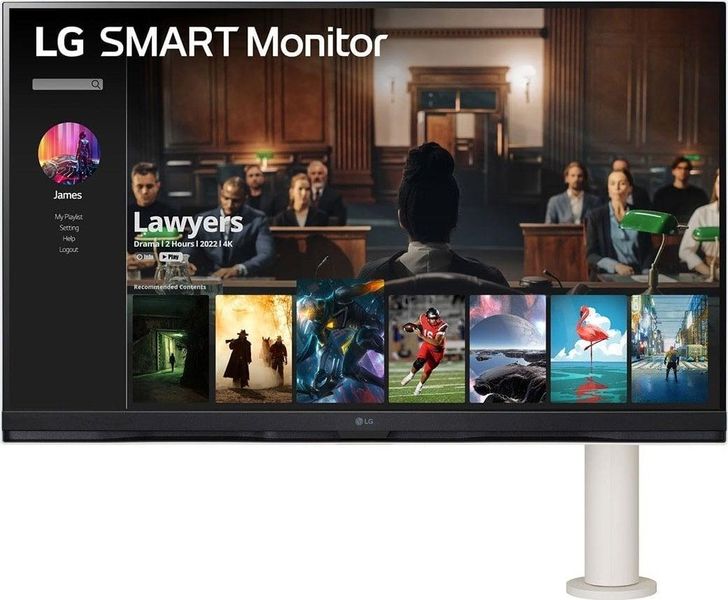 Монітор LG Smart 32SQ780S-W 460117 фото