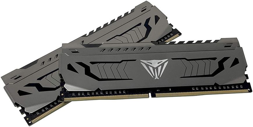 Пам'ять для настільних комп'ютерів Patriot 64 GB (2x32GB) DDR4 3600 MHz Viper Steel (PVS464G360C8K) 339984 фото