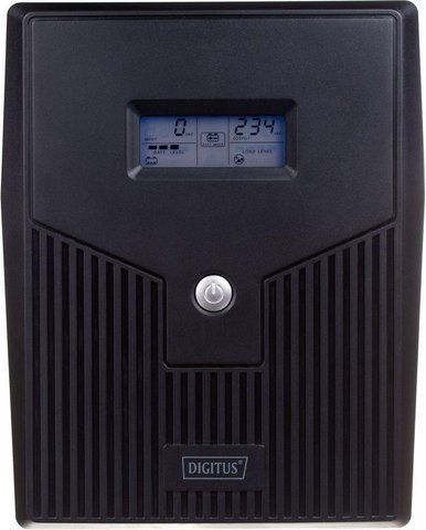 Линейно-интерактивный ИБП Digitus Line-Interactive 1500VA/900W LCD 4xSchuko RJ45 RS232 USB (DN-170075) 334359 фото