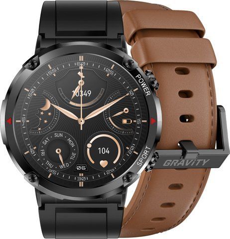 Смарт-годинник Gravity GT21-4 Black 621771 фото