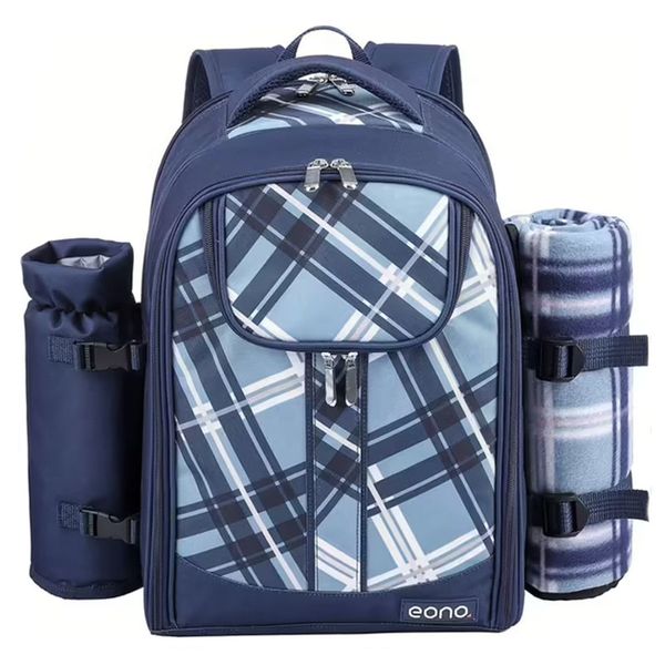 Рюкзак для пикника с набором посуды и одеялом Eono Cool Bag (TWPB-3065B69R) 475672 фото