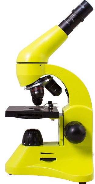 Микроскоп оптический Levenhuk Rainbow 50L Plus Lime 165673 фото