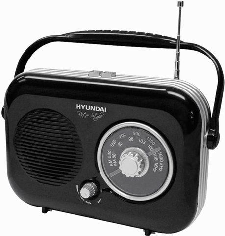 Радіоприймач Hyundai PR100 Black 558711 фото