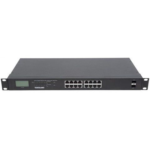 Коммутатор неуправляемый Intellinet IPS-16G02-370W-L (561259) 503542 фото
