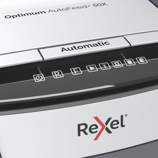 Шредер Rexel Optimum AutoFeed+ 50X P-4 334940 фото