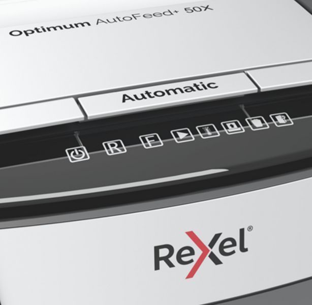 Шредер Rexel Optimum AutoFeed+ 50X P-4 334940 фото